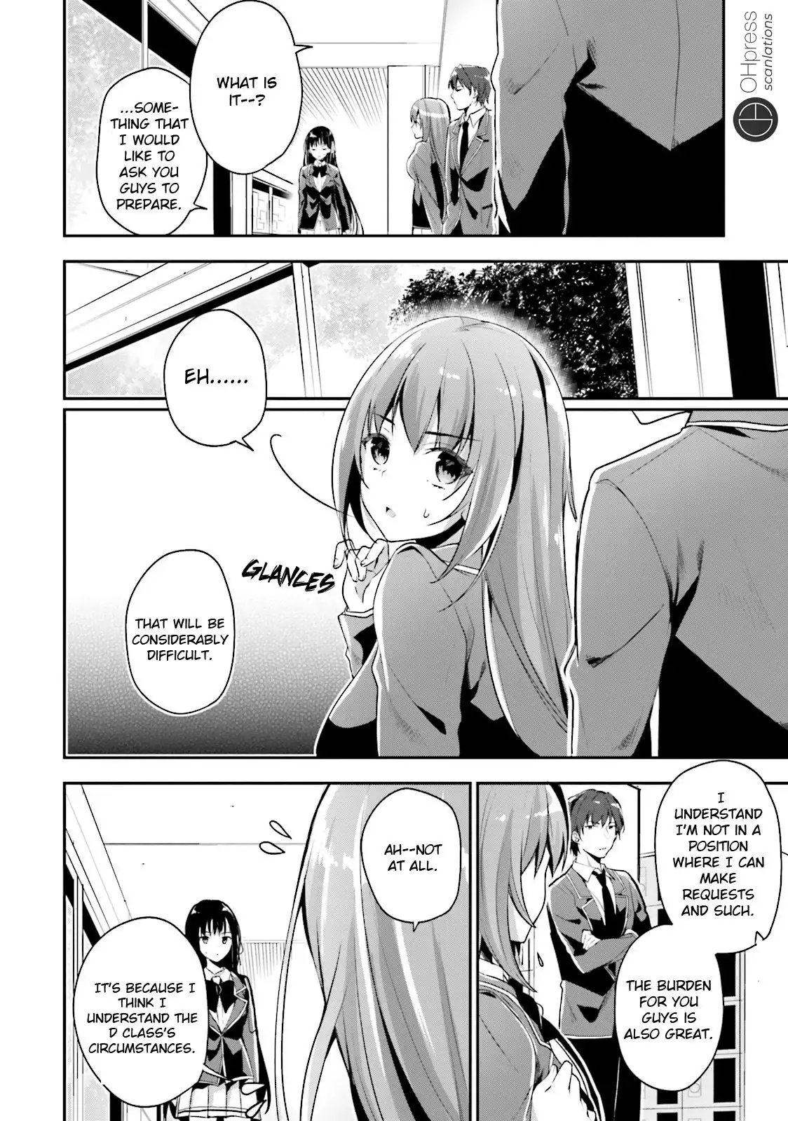 Youkoso Jitsuryoku Shijou Shugi no Kyoushitsu e Chapter 14 3